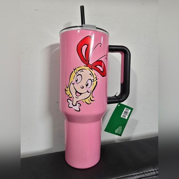 Dr. SEUSS the Grinch Christmas Stainless steel Tumbler, 40 Oz. Bundle of 2 - Picture 9 of 16